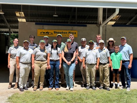 The Shawhan Place team at the Fasig-Tipton July Selected Yearlings Sale The Shawhan Place team at the Fasig-Tipton July Selected Yearlings Sale