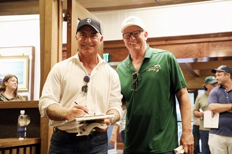 Donato Lanni, John Wade, 2026 Keeneland September Sale Donato Lanni, John Wade, 2026 Keeneland September Sale