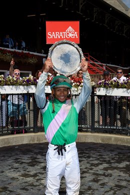 Manny Franco - Leading Jockey - Saratoga Race Course - 090726 Manny Franco - Leading Jockey - Saratoga Race Course - 090726