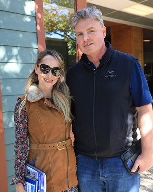 Hip 1030, buyer April Mayberry, consignor Jenny and Peter O’Callaghan, 2026 Fasig-Tipton October Sale Hip 1030, buyer April Mayberry, consignor Jenny and Peter O’Callaghan, 2026 Fasig-Tipton October Sale