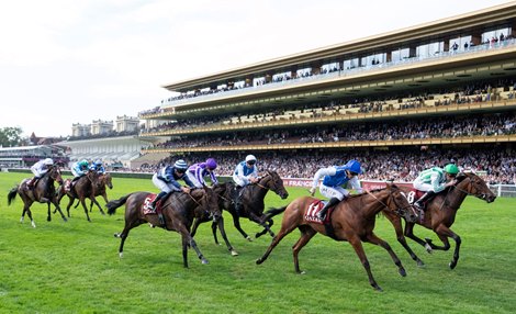 Green Empress (Christophe Soumillon, green cap) wins the Prix Marcel Boussac Longchamp 4.10.26 Pic: Edward Whitaker Green Empress (Christophe Soumillon, green cap) wins the Prix Marcel Boussac Longchamp 4.10.26 Pic: Edward Whitaker