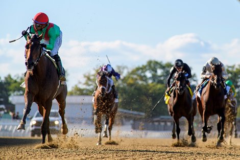 U. S. S. Valor wins the 2026 Champagne Stakes at Belmont Park U. S. S. Valor wins the 2026 Champagne Stakes at Belmont Park