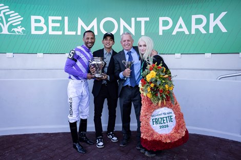 Dotsy wins the 2026 Frizette Stakes at Belmont Park Coglianese Photos/Walter Wlodarczyk Dotsy wins the 2026 Frizette Stakes at Belmont Park Coglianese Photos/Walter Wlodarczyk