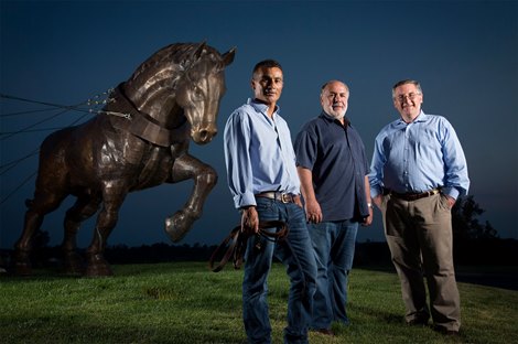 Siena Farm co-owners; Chairman Anthony Manganaro, general manager Ignacio “Nacho” Patino, and president David Pope