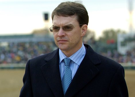 Aidan O'Brien<br><br />
Breeders' Cup day on November 4, 2006, at Churchill Downs in Louisville, Ky.