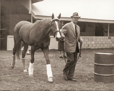 Moccasin with Bull Hancock