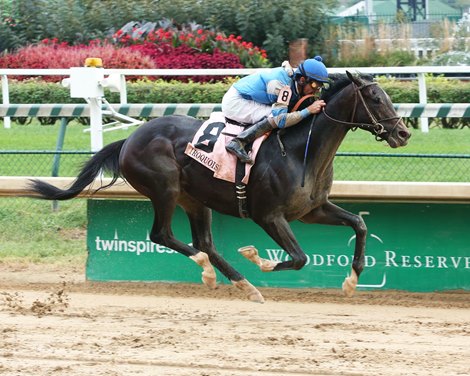 Not This Time wins the 2016 Iroquois Stakes.