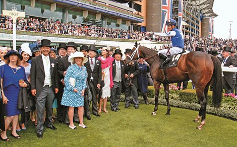 Tepin beat Queen Anne Stakes at Royal Ascot June 14, 2016.