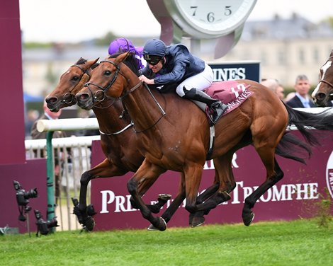 Rhododendron wins the 2017 Prix de l'Opera (G1)