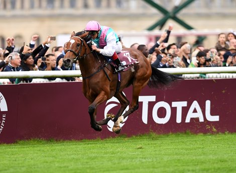 Enable wins the 2017 Qatar Prix de l'Arc de Triomphe (G1)