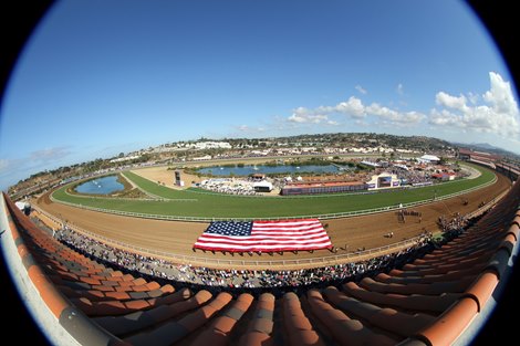 Breeders&#39; Cup scene at Del Mar on November 4, 2017