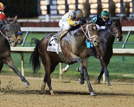 Seeking the Soul wins the 2017 Clark Handicap