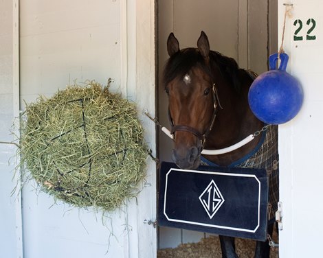 Firenze Fire<br><br />
Morning scenes on April 30, 2018 Churchill Downs in Louisville, Ky. 