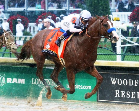 Justify wins the 2018 Kentucky Derby (G1)