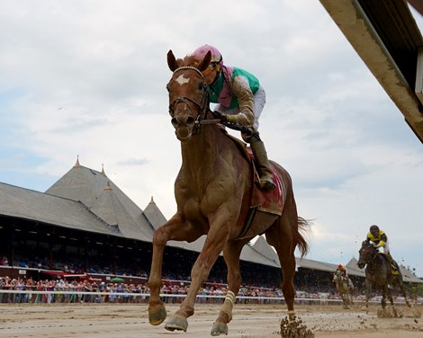 Hofburg wins the 2018 Curlin Stakes