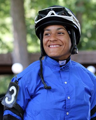 Carol Cedeno at Delaware Park on July 14, 2018.