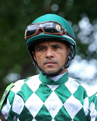 Jose Lezcano at Keeneland.