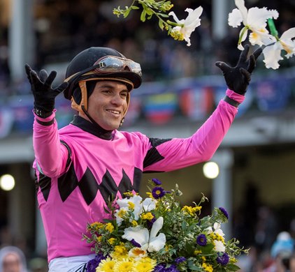 The field breaks the gate in the Breeders Cup Juvenile won by Game Winner ridden by Joel Rosario Nov 2, 2018 at Churchilll Downs in Louisville, KY  