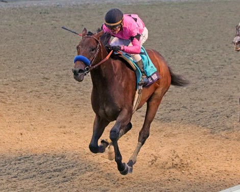 Game Winner with Joel Rosario win the Breeders&#39; Cup Juvenile at Churchill Downs on November 2, 2018.