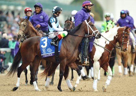 Breeders&#39; Cup Friday, November 2, 2018: Vibrance, third in the Gr.1 Breeders&#39; Cup Juvenile Fillies