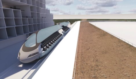 The proposed La Posada del Llano track in New Mexico would include a moving grandstand