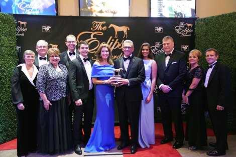 Justify wins Horse of the Year Eclipse Award at Gulfstream Park, FL 1.24.2019