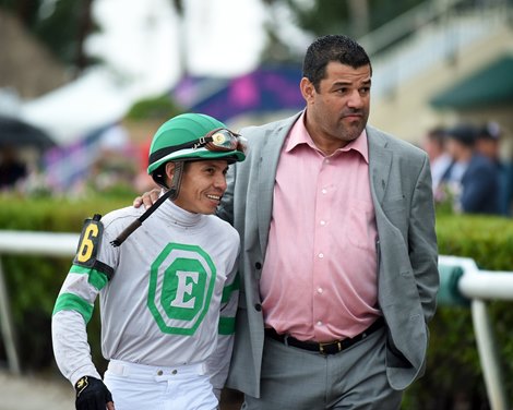 2019 Pegasus World Cup Day - Jorge Navarro, Emisael Jaramillo