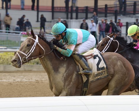 Another Broad wins the Top Flight Invitational Stakes Saturday, April 13, 2019 at Aqueduct