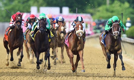 Preakness 2019: Point Of Honor (C), Javier Castellano up, wins the 95th running of the Gr.2 Black-Eyed Susan at Pimlico