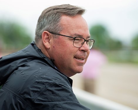 track racing secretary Ben Huffman.Oaks day at Churchill Downs during Derby week 2019  May 3, 2019 in Louisville,  Ky.