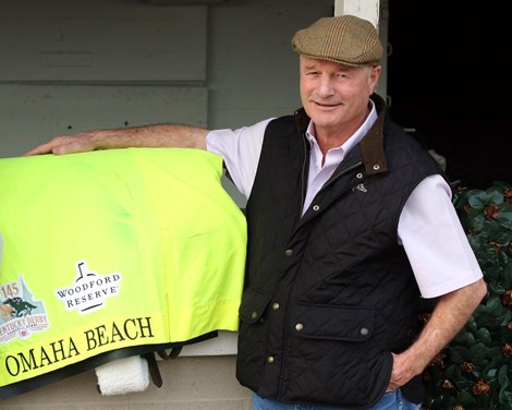Trainer Richard Mandella at Churchill Downs on April 30, 2019