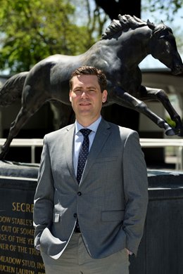 David O&#39;Rourke at Belmont Park