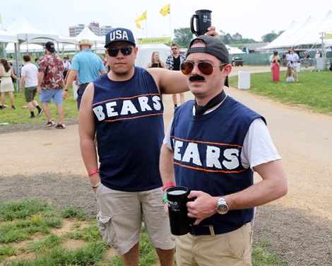 Preakness scenes at Pimlico on May 18, 2019