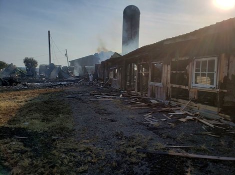 Anchor and Hope Farm Fire