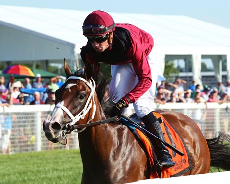 Jezebel&#39;s Kitten wins 2019 Exacta Systems Juvenile Fillies Stakes at Kentucky Downs