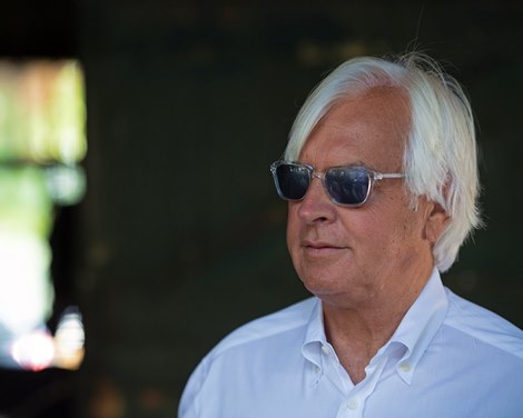 Bob Baffert at Fasig-Tipton Saratoga sale  on Aug. 4, 2019 in Saratoga Springs, N.Y. 