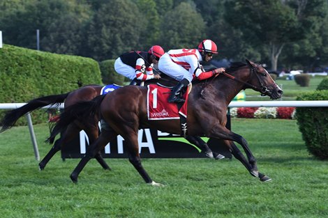 Front Run the Fed wins 2019 Better Talk Now Stakes at Saratoga