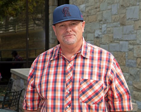 Nick Hines<br>
at the Keeneland September sale