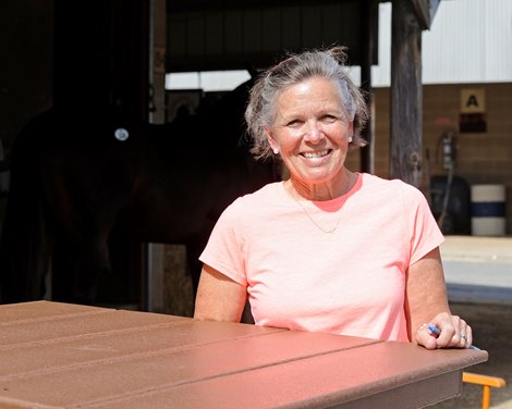 Paget Bennet at 2019 Fasig-Tipton Midlantic Yearling Sale