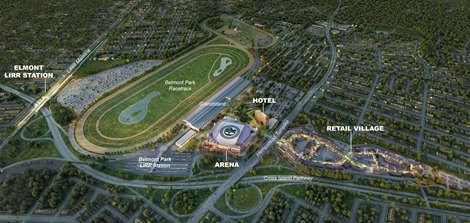 Arena Project at Belmont Celebrates Groundbreaking - BloodHorse