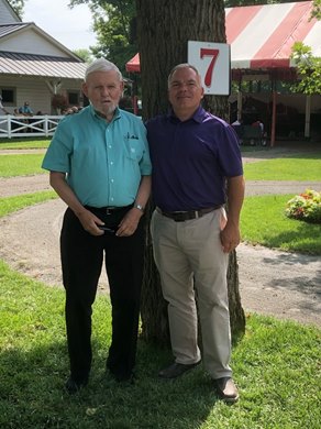 (l-r) Phil O&#39;Neill and Kip O&#39;Neill of Windylea Farm