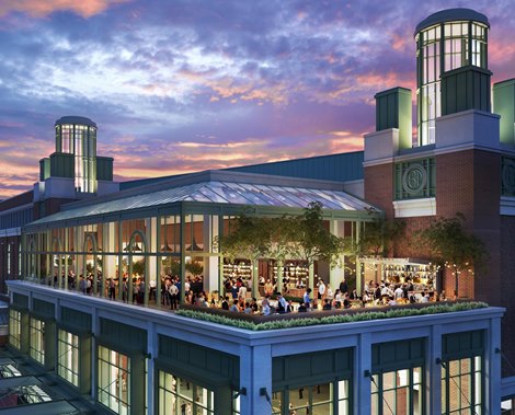 The new arena for the New York Islanders at Belmont Park will offer overlooks with views of the racetrack