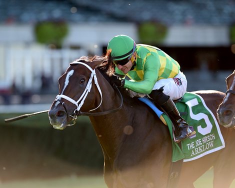 Arklow wins the 2019 Joe Hirsch Turf Classic Stakes at Belmont Park               