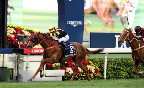 Glory Forever won the Longines Hong Kong Cup 2018