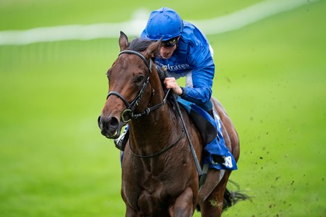 Pinatubo (William Buick) wins  the Dewhurst Stakes<br><br />
Newmarket 12.10.19