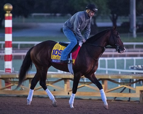 War of Will<br><br />
at  Oct. 30, 2019 Santa Anita in Arcadia, CA. 