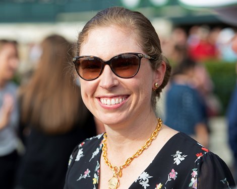 Liz Crow at Keeneland on Oct. 19, 2019 Keeneland in Lexington, Ky. 