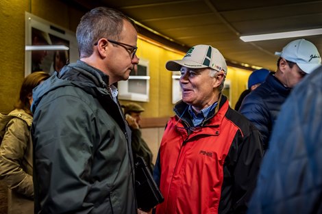 2019 Goffs Orby Sale<br><br />
MV Magnier and John O&#39;Connor of Ballylinch