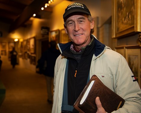 Nick DeMeric<br><br />
at  Nov. 7, 2019 Keeneland in Lexington, KY. 