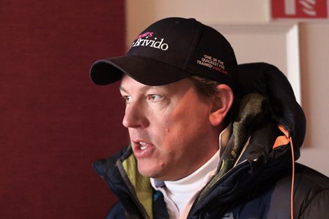 19 November 2019;  Richard Brown after he had purchased lot 305: Night of Thunder ex Southern Belle colt from Awbeg Stud on behalf of Blandford Bloodstock for € 135,000 at Goffs November Foal Sale.       